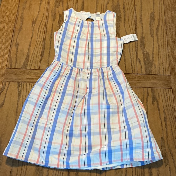 NWT ~ CARTER’S Little Girl’s Plaid Sateen Summer Party Dress ~ Size 6/6X - Picture 5 of 8